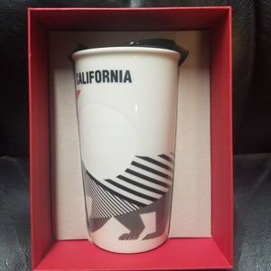 Starbucks California Black bear 12oz travel mug